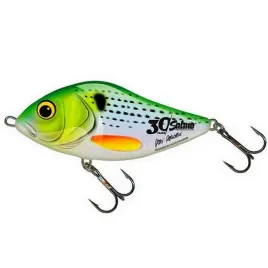 wobler-salmo-slider-sinking-10cm-holo-green-stripper-limited-edition-30th