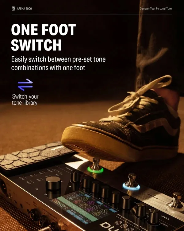 donner-arena2000-multiefekt-procesor-gitarowy-waga-z-opakowaniem-2-kg