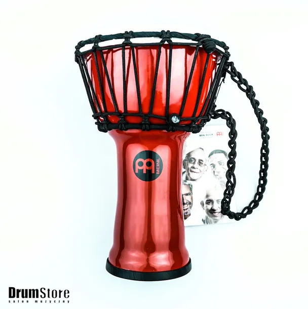 meinl-jrd-r-czerwone-djembe-7-beben-afrykanski-junior-waga-z-opakowaniem-1-kg-kolor-czerwony