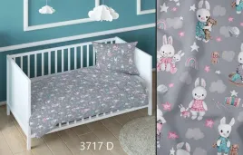 posciel-bawelniana-160x200-kroliki-szara-rozowa-dziecieca-zapinana-na-suwak