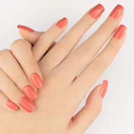 paznokcie-press-on-nails-tipsy-72-brzoskwiniowe-kwadrat-klasyczne