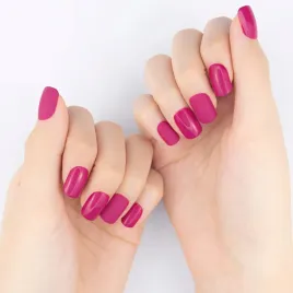paznokcie-press-on-nails-tipsy-72-fuksja-polysk-kwadraty