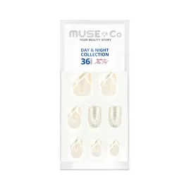 paznokcie-press-on-nails-tipsy-36-bialy-french-brokat-polysk-kwadraty