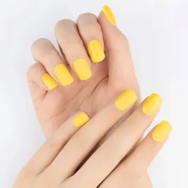 paznokcie-press-on-nails-tipsy-36-cytrynowy-zolty-blyszczace-matowe