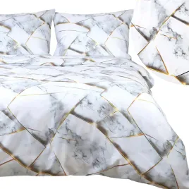 posciel-bawelniana-220x200-satyna-bawelna-biala-w-geometryczny-zloty-wzor