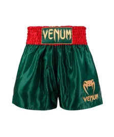 spodenki-muay-thai-short-venum-classic-s-zielony