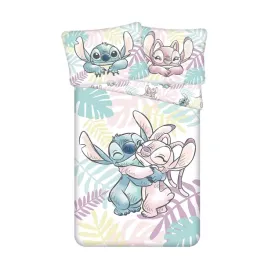 jerry-fabrics-posciel-lilo-i-stitch-leaves-140x200-70x90-cm