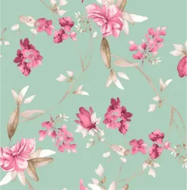 szlafrok-damski-luna-kod-392-pistacjowy-w-rozowe-kwiaty-l