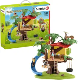 schleich-farm-world-42408-domek-na-drzewie-zestaw-figurek-plastik