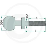 granit-sworzen-kulowy-k50-marka-granit
