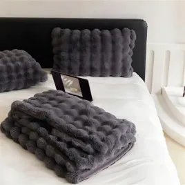 miekki-koc-koce-narzuta-na-lozko-mikrofibra-pled-cozyglam-szary