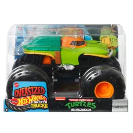 hot-wheels-monster-trucks-oversized-1-24-tmnt-michaelangelo-jdr08-fyj83