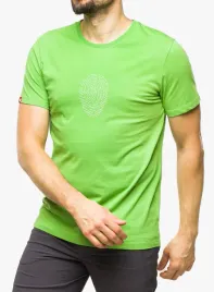 koszulka-z-nadrukiem-ocun-classic-t-fingerprint-green-spindle-tree-xxl