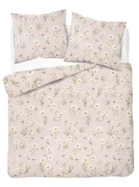 posciel-satyna-bawelniana-160x200-kwiaty-rumianki-detexpol-5476a