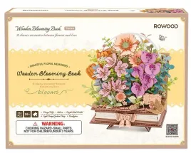 robotime-model-do-zlozenia-3d-kwitnaca-ksiega-tw04h