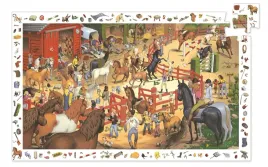 puzzle-djeco-200-elementow-puzzle-observation-200-wyscig-konny