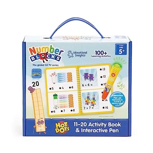 learning-resources-hot-dots-numberblocks-11-20-activity-book-and-interactive