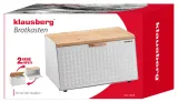chlebak-stal-bambus-bialy-klausberg-stan-nowy-marka-klausberg-kod-producenta-kb-7468