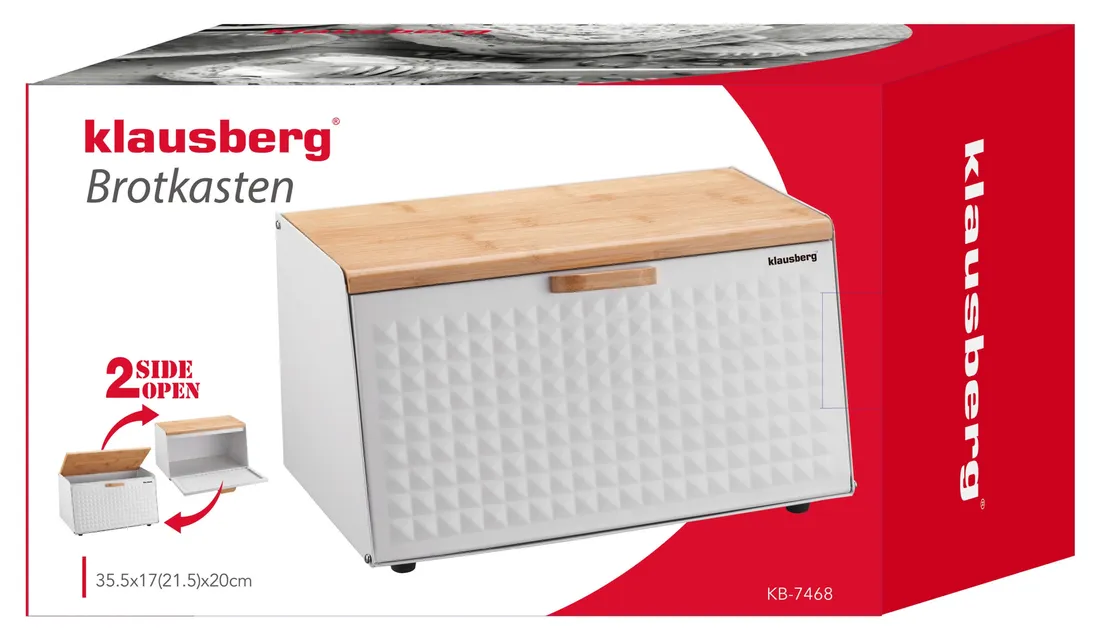 chlebak-stal-bambus-bialy-klausberg-stan-nowy