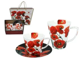 kubek-i-filizanka-carmani-floral-symphony-maki-zestaw-prezentowy