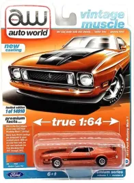 auto-world-1973-ford-mustang-mach-copper-matt-1-64