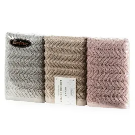 komplet-recznikow-3szt-30x50-bez-srebrny-pudrowy-zestaw-upominkowy-550g-m2