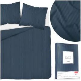 posciel-160x200-komplet-3-cz-bawelna-satynowa-jednolita-pasy-pure-komplet