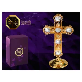 figurka-krzyz-swarovski-crystals-13-x-8-cm