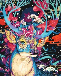 malowanie-po-numerach-obraz-fantastyczny-jelen