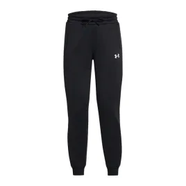 spodnie-damskie-under-armour-fleece-jogger-ua-armour-black-white-xl