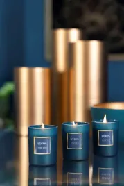 wazon-15x35-lotos-9-zloty-turkusowy-szklo