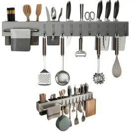 organizer-nascienny-kuchenny-na-sciane-polka-kuchenna-wiszaca-czarna-60cm