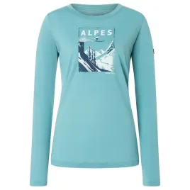 koszulka-damska-super-natural-alpes-welna-merino-dlugi-rekaw-turkus-roz-s