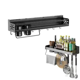 polka-kuchenna-wiszaca-organizer-nascienny-kuchenny-na-sciane-czarna-40cm