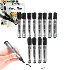 marker-pisac-gruby-czarny-uniwersalny-permanentny-wodoodporny-mocny-12szt