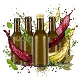 10x-butelka-szklana-na-wino-200ml-ciemne-szklo-na-wino-alkohol-ocet-olej