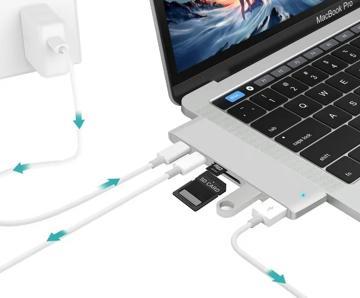 adapter-hub-7w1-usb-c-hdmi-4k-do-macbook-pro-air-waga-z-opakowaniem-0-05-kg-kod-producenta-co2-0118