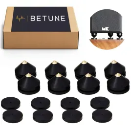 kolce-pod-glosniki-betune-aluminium-czarne-8-szt