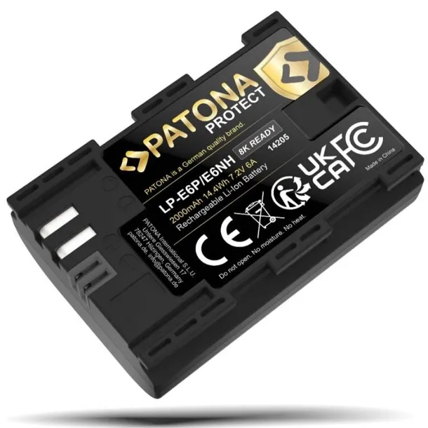 patona-protect-akumulator-canon-lp-e6p-do-eos-r5-r6-mark-ii-8k-ready-6a-pojemnosc-akumulatora-2000-mah