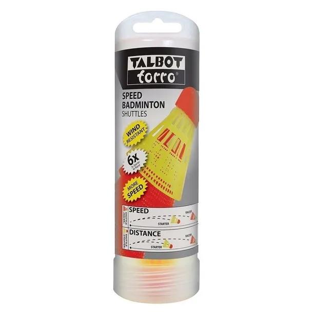lotki-do-badmintona-nylonowe-biale-wytrzymale-talbot-torro-medium-450-6-szt-liczba-elementow-w-zestawie-6