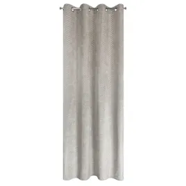 zaslona-140x250-lussi-bezowa-jasna-gotowa-na-przelotkach-welurowa