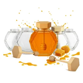 20x-sloik-szklany-maja-380-ml-na-miod-heksagon-z-drewniana-pokrywa-lyzka