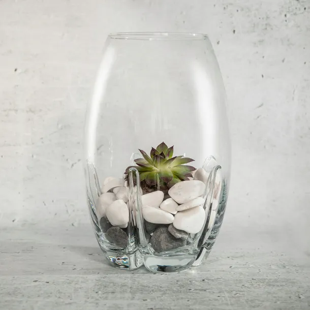 wazon-edwanex-szklo-17-x-28cm-waga-z-opakowaniem-1-5-kg