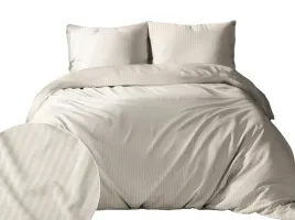 detexpol-posciel-adamaszkowa-jednokol-prazkowana-pure-kremowa-180x200cm