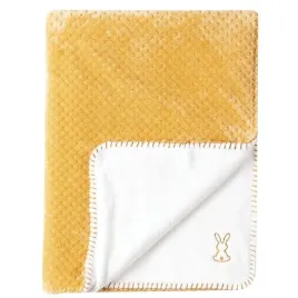 kocyk-dzieciecy-lapidou-75x100-cm-zolty-dwustronny-nattou