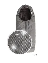 spiworek-do-wozka-triton-footmuff-czarny-srebrny