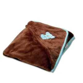 kocyk-dzieciecy-95x95-mis-koala-18-brazowy-ciemny