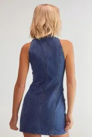 niebieska-jeansowa-sukienka-mini-bez-rekawow-koraliki