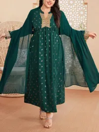 ciemnozielona-sukienka-maxi-okragly-dekolt-dlugi-rekaw-plus-shein-52