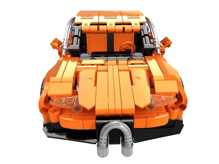klocki-open-bricks-sports-car-orange
